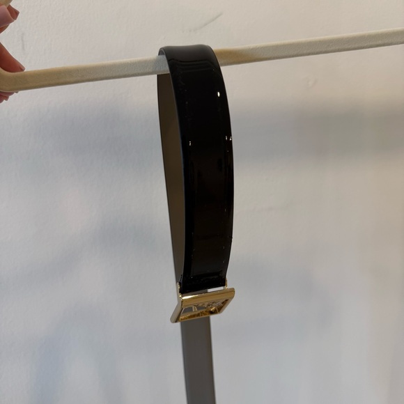 Versace Belt - Black Patent Leather main image 4